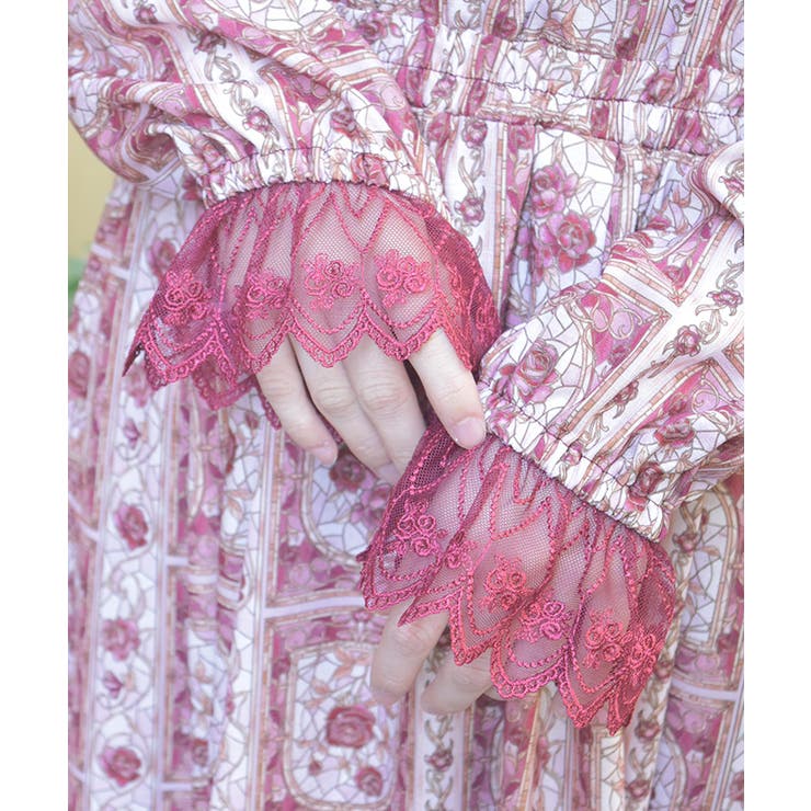 ローズ・ステンドグラスワンピース | axes femme | 詳細画像13 