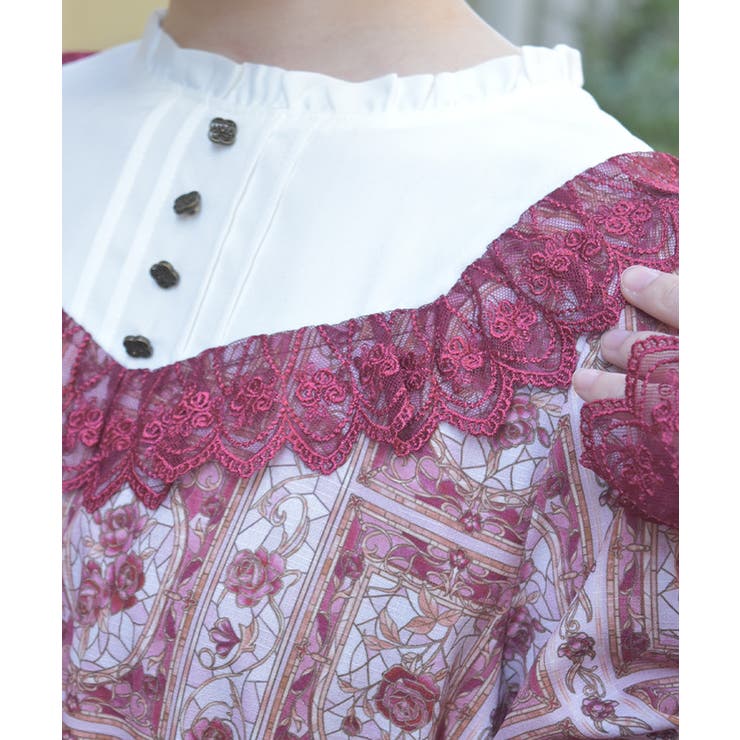 ローズ・ステンドグラスワンピース | axes femme | 詳細画像14 