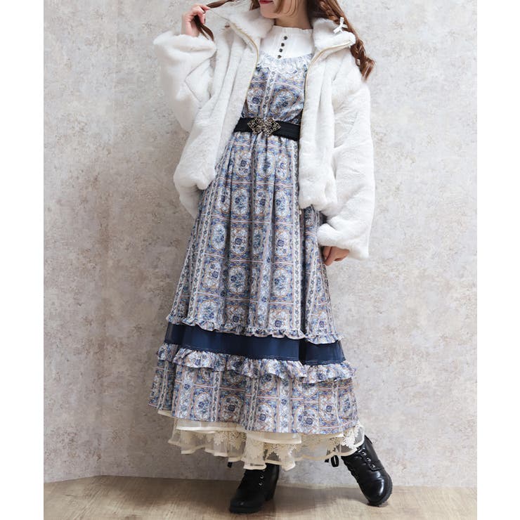 ローズ・ステンドグラスワンピース | axes femme | 詳細画像16 