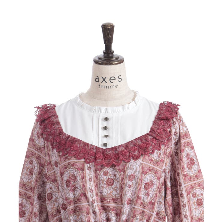 ローズ・ステンドグラスワンピース | axes femme | 詳細画像26 