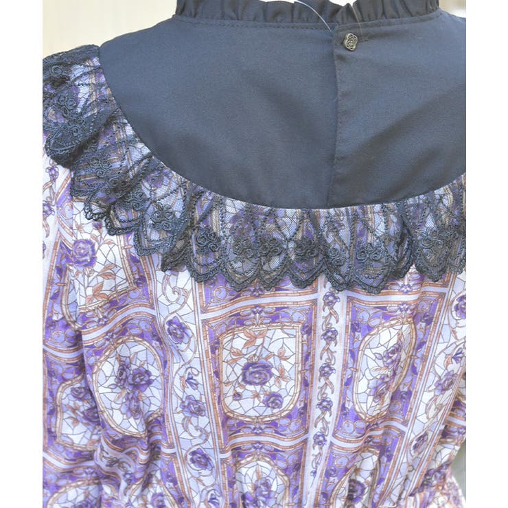 ローズ・ステンドグラスワンピース | axes femme | 詳細画像6 