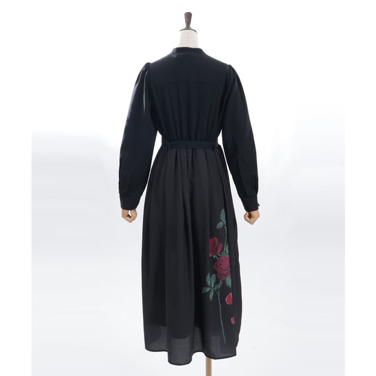 ローズプリントワンピース | axes femme | 詳細画像12 