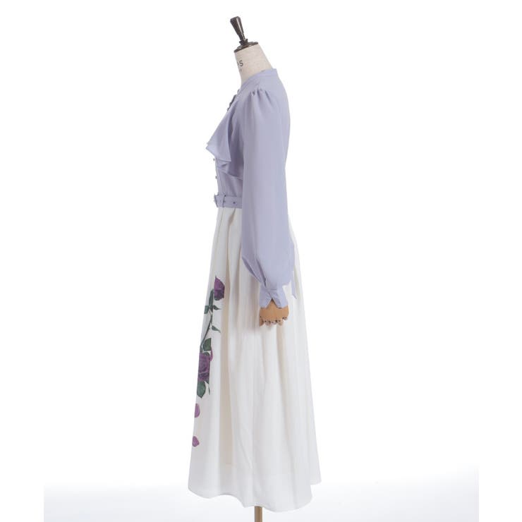 ローズプリントワンピース | axes femme | 詳細画像18 