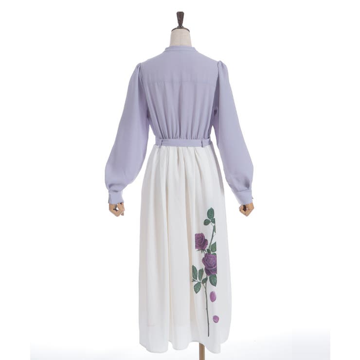 ローズプリントワンピース | axes femme | 詳細画像19 