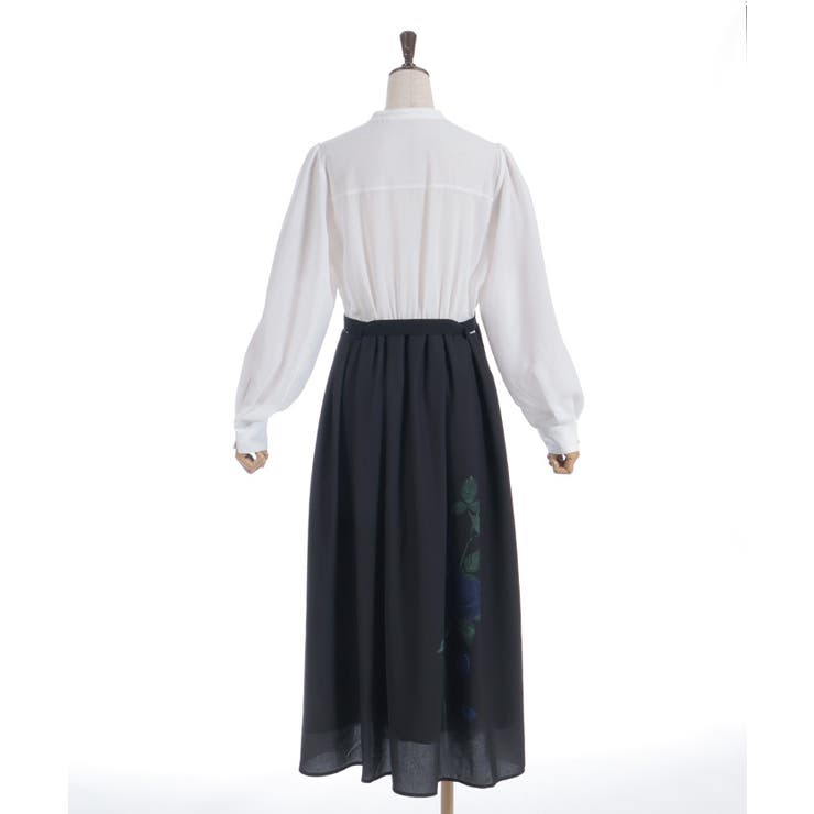 ローズプリントワンピース | axes femme | 詳細画像4 