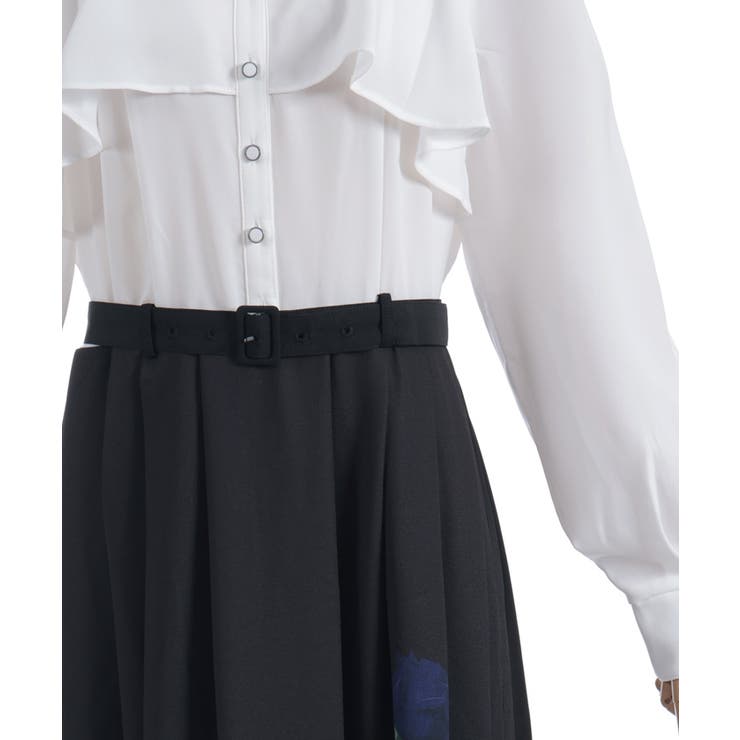 ローズプリントワンピース | axes femme | 詳細画像7 