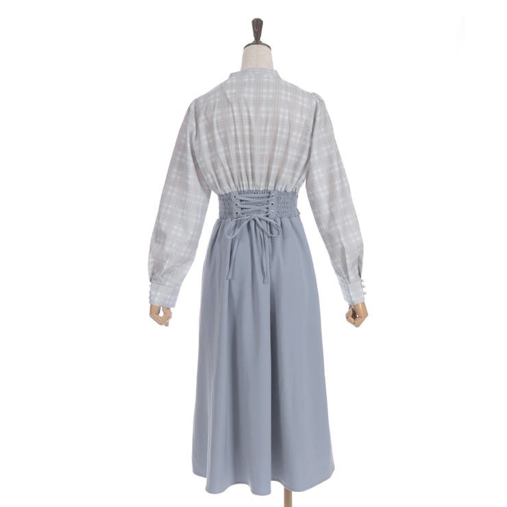 ハイウエストドッキングワンピース | axes femme | 詳細画像17 