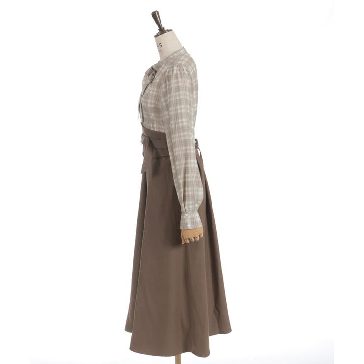 ハイウエストドッキングワンピース | axes femme | 詳細画像23 