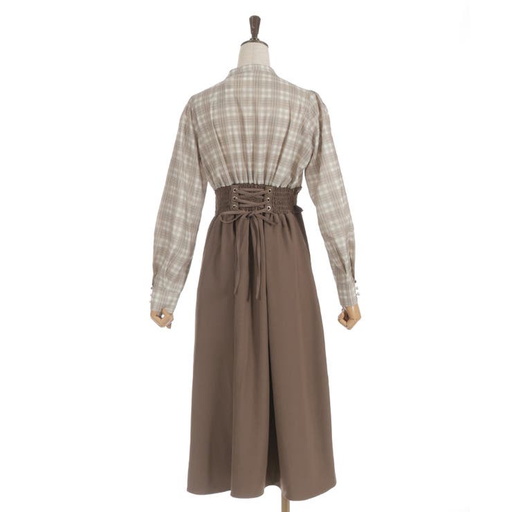 ハイウエストドッキングワンピース | axes femme | 詳細画像24 