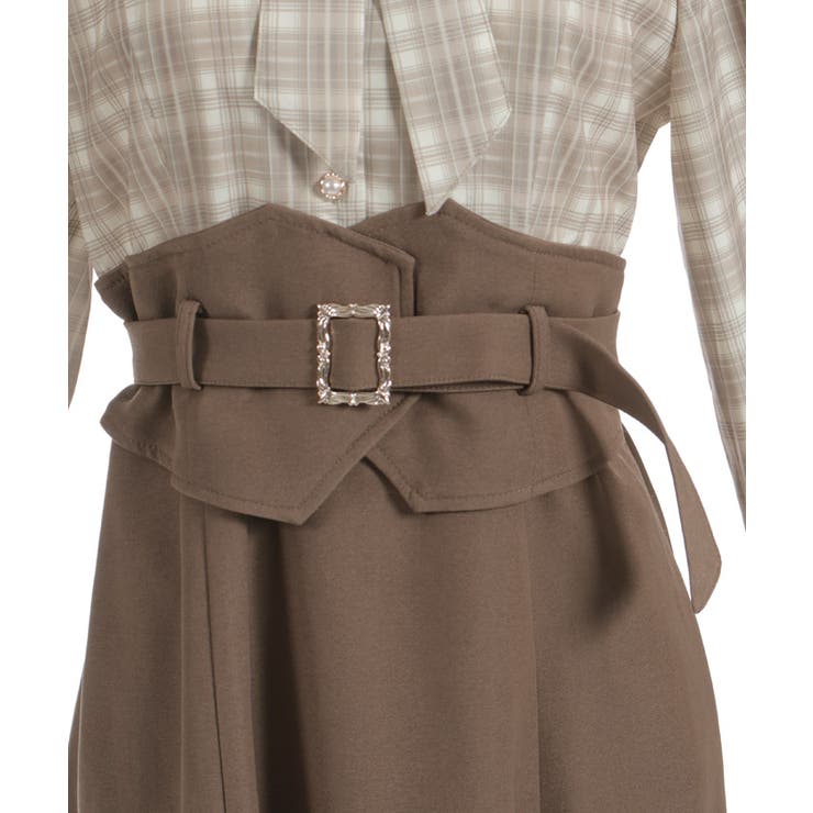 ハイウエストドッキングワンピース | axes femme | 詳細画像28 