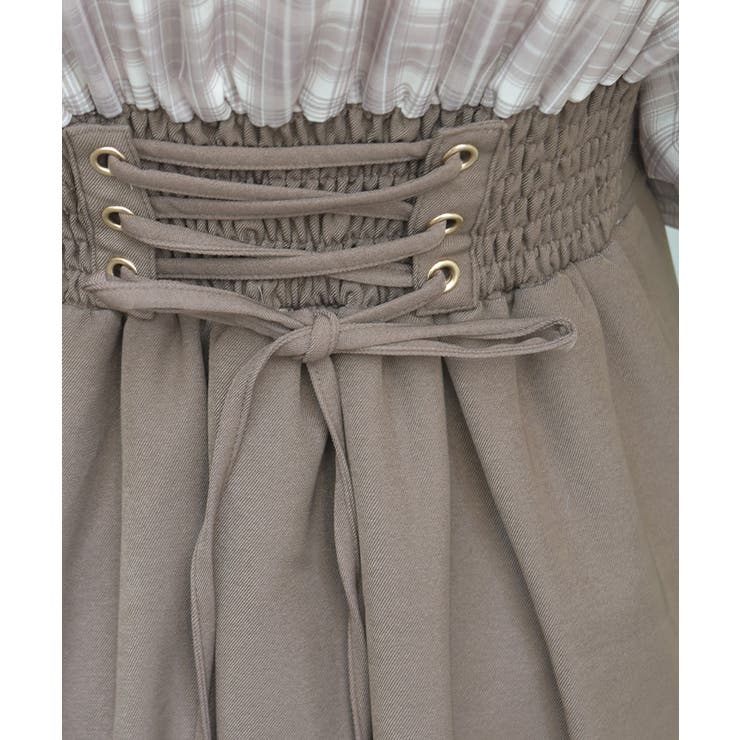 ハイウエストドッキングワンピース | axes femme | 詳細画像5 