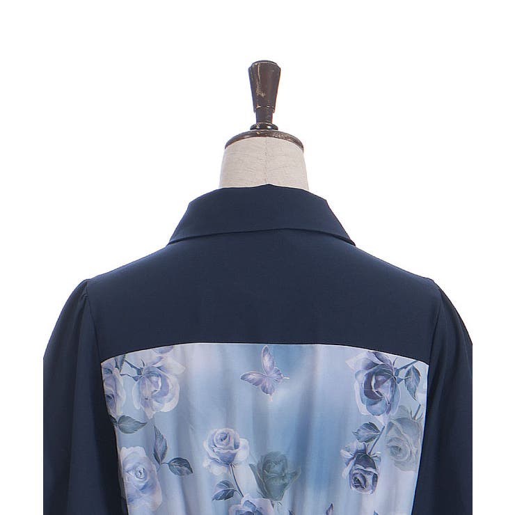 チェーン付アートローズ柄ワンピース | axes femme | 詳細画像24 