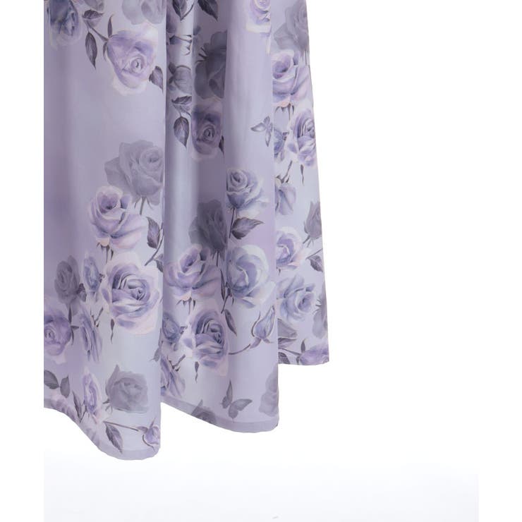 チェーン付アートローズ柄ワンピース | axes femme | 詳細画像29 