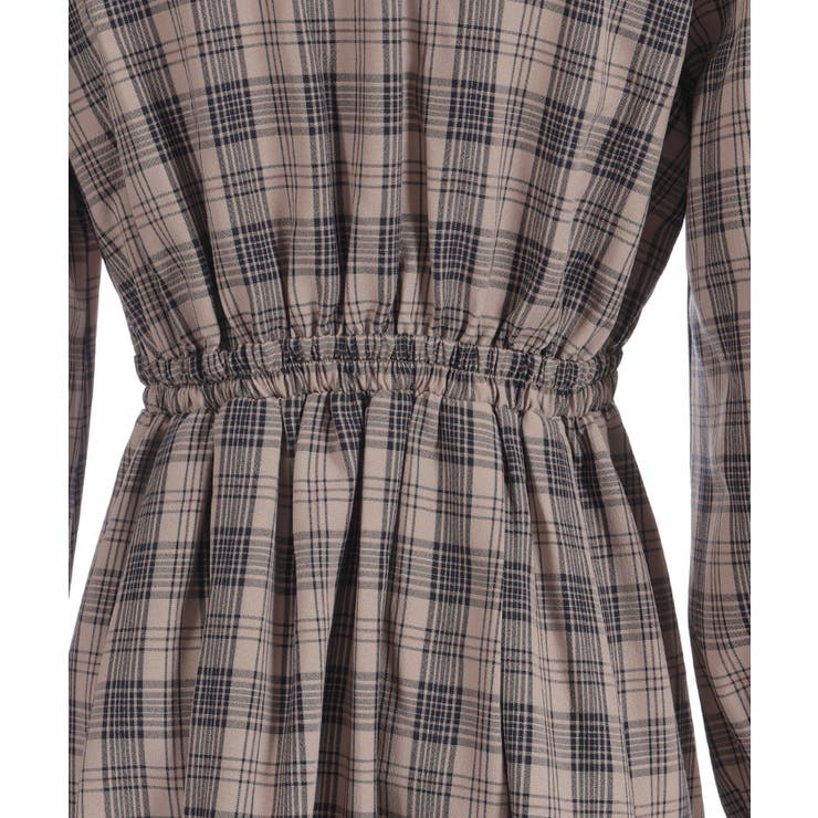 チェック切替シャツワンピース | axes femme | 詳細画像21 