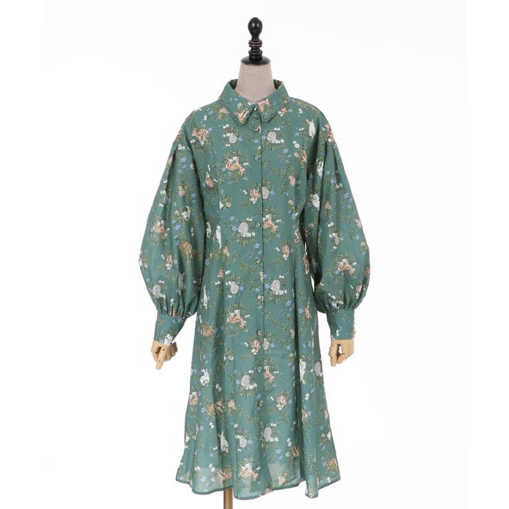 フォレストシャツOP[品番：IGAW0000686]｜axes femme