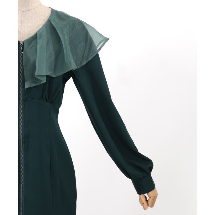 シアーフリルマーメイドワンピース | axes femme | 詳細画像22 