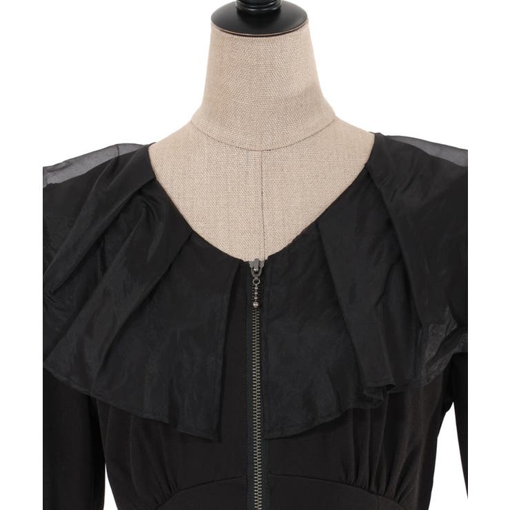 シアーフリルマーメイドワンピース | axes femme | 詳細画像28 