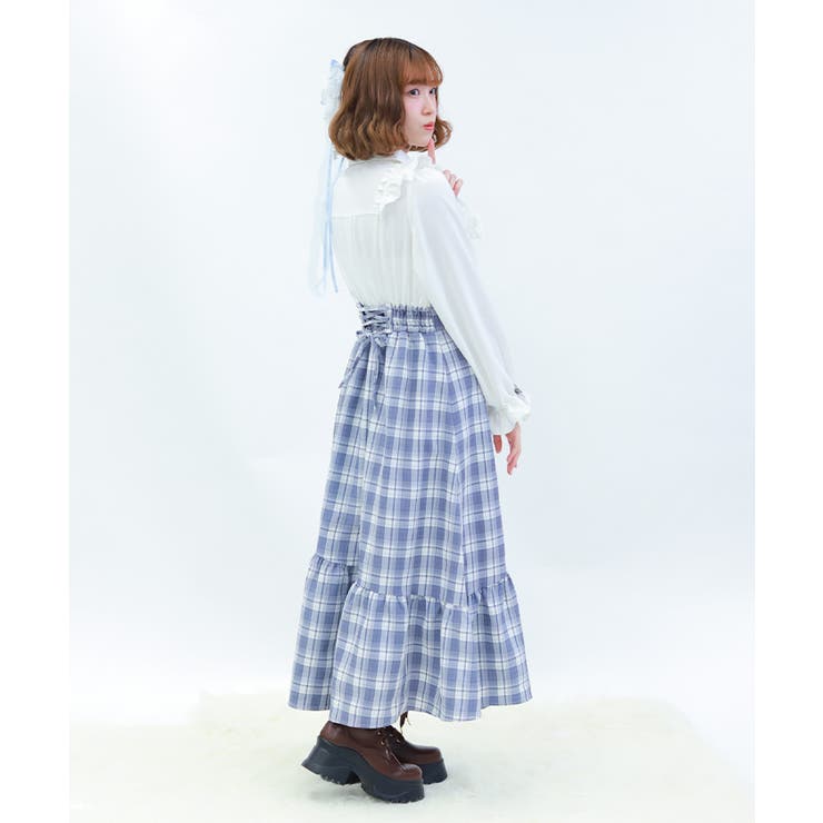 ハイウエストドッキングワンピース | axes femme | 詳細画像1 