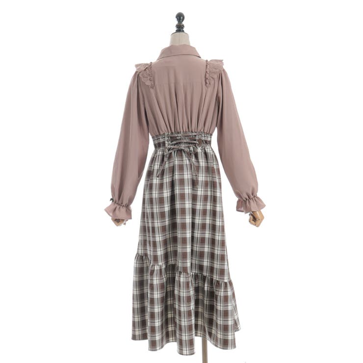 ハイウエストドッキングワンピース | axes femme | 詳細画像11 