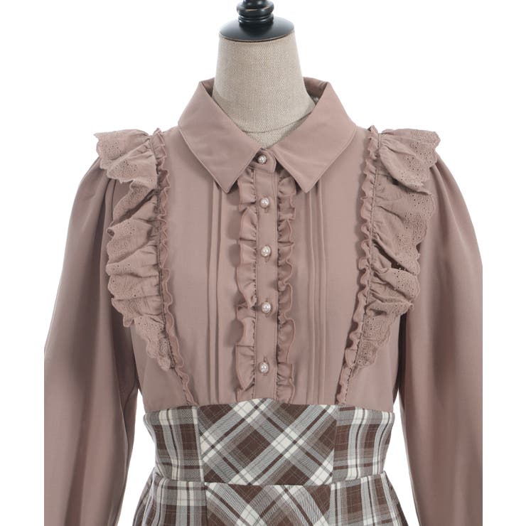 ハイウエストドッキングワンピース | axes femme | 詳細画像12 