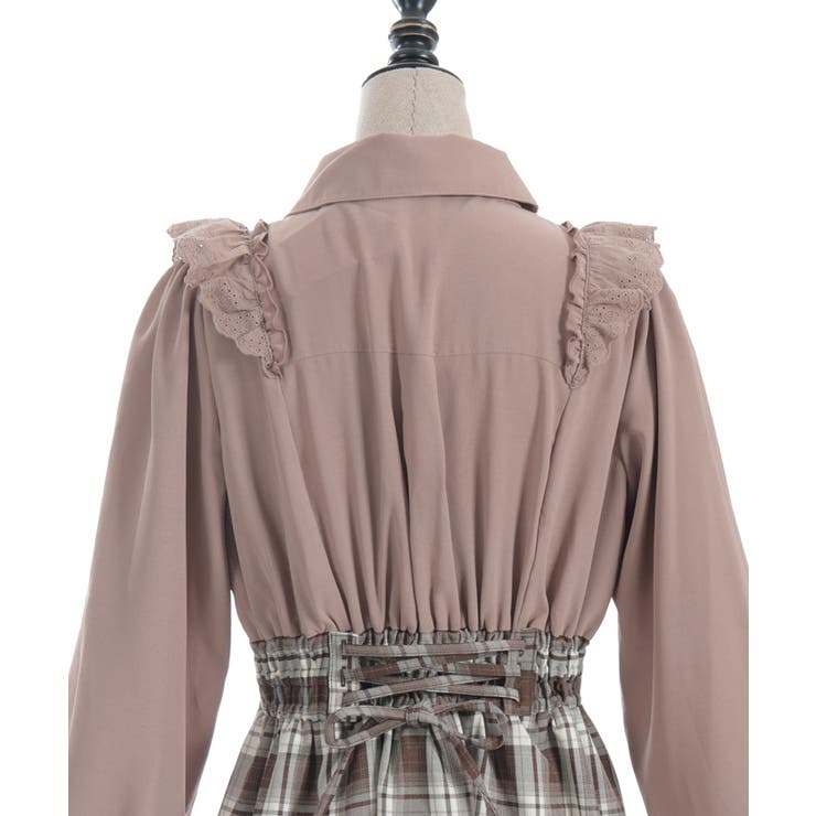 ハイウエストドッキングワンピース | axes femme | 詳細画像14 