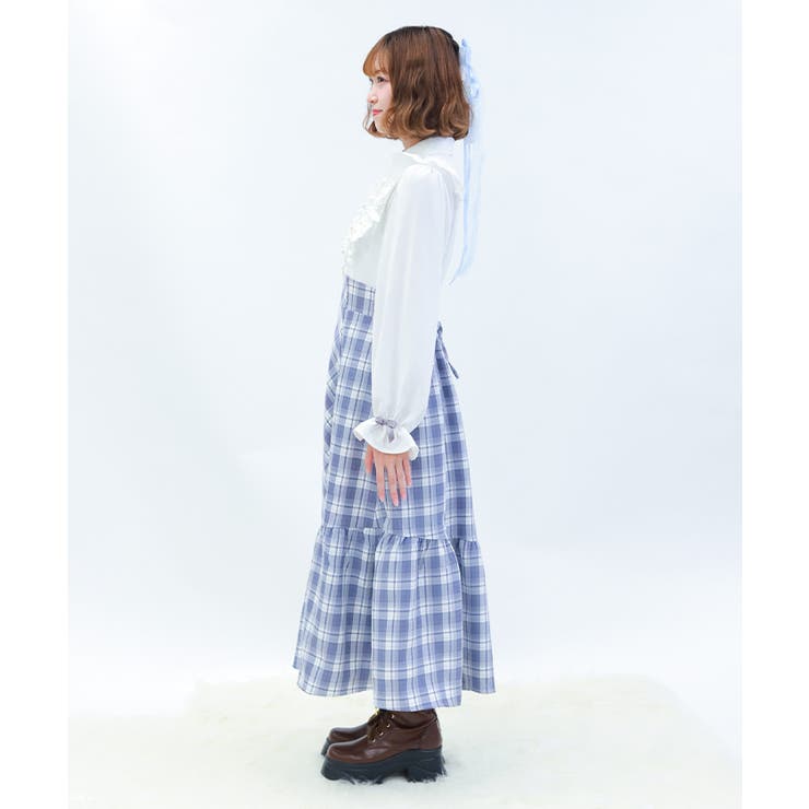 ハイウエストドッキングワンピース | axes femme | 詳細画像2 