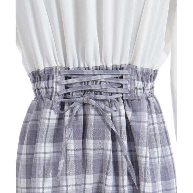 ハイウエストドッキングワンピース | axes femme | 詳細画像24 