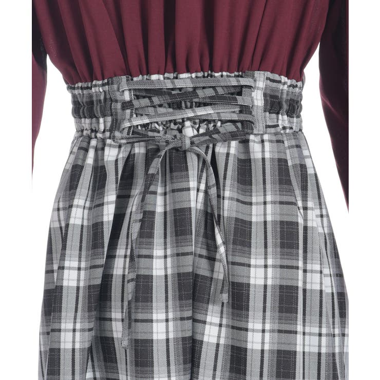 ハイウエストドッキングワンピース | axes femme | 詳細画像31 