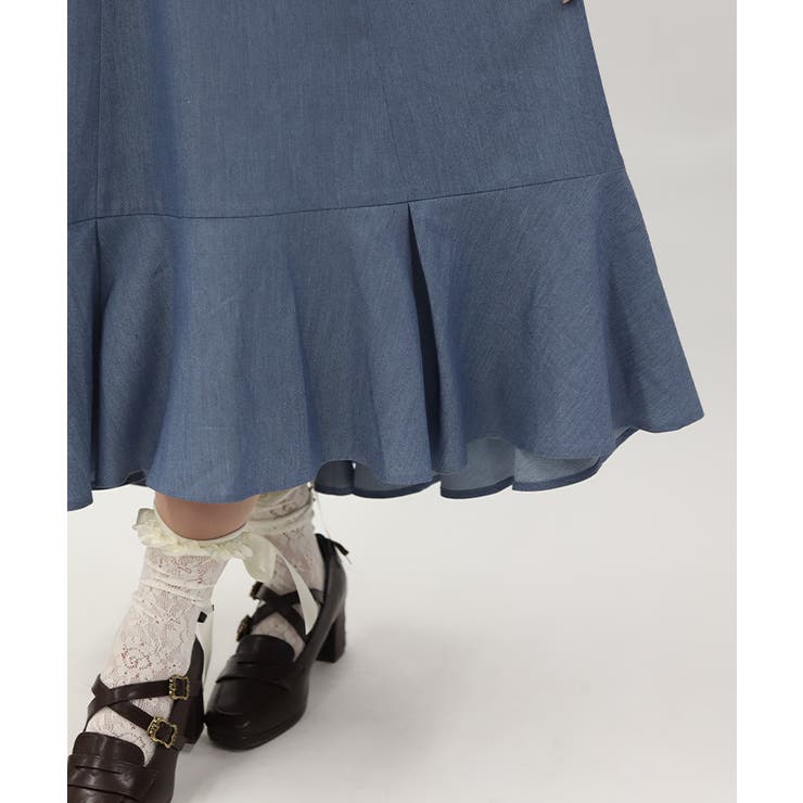 ハイウエストドッキングワンピース | axes femme | 詳細画像10 