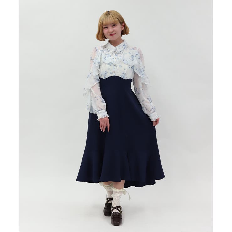 ハイウエストドッキングワンピース | axes femme | 詳細画像15 