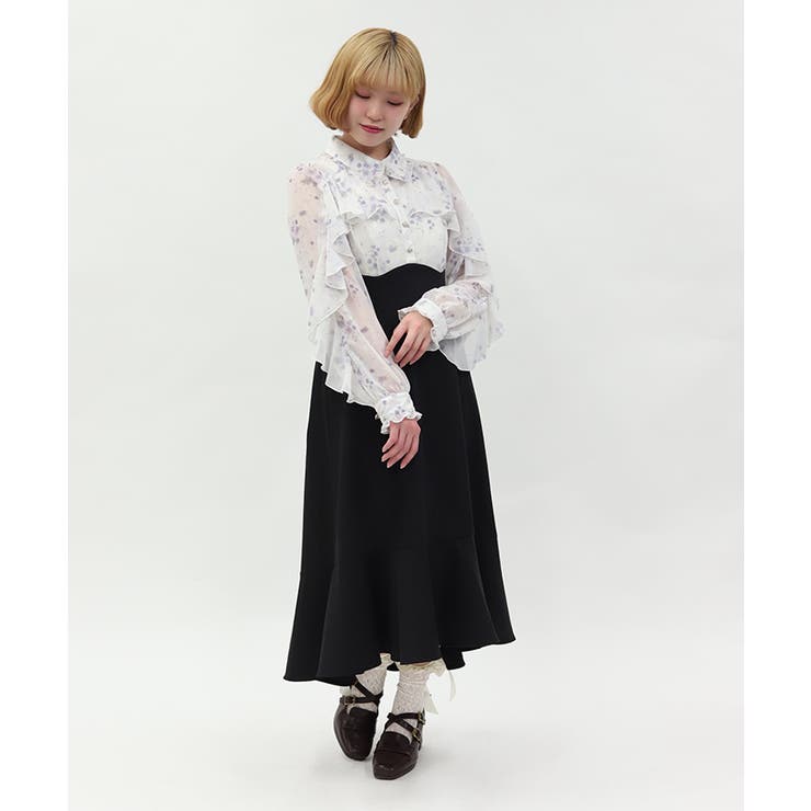 ハイウエストドッキングワンピース | axes femme | 詳細画像16 