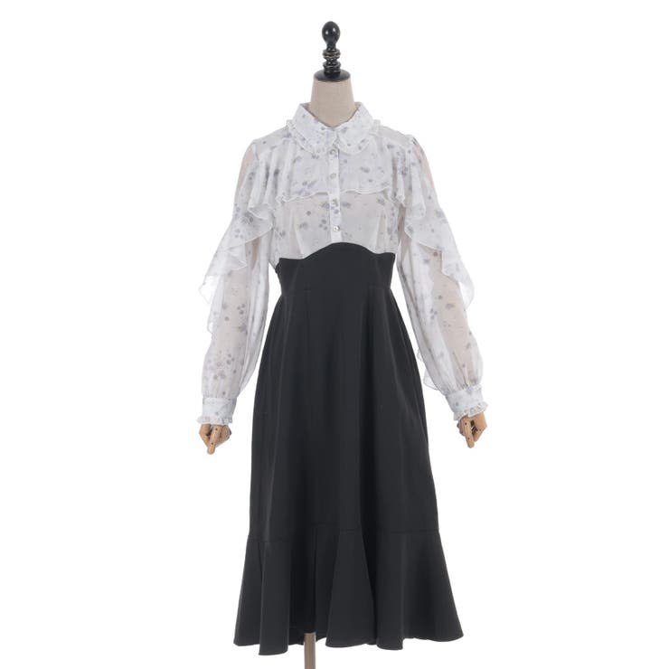 ハイウエストドッキングワンピース | axes femme | 詳細画像17 