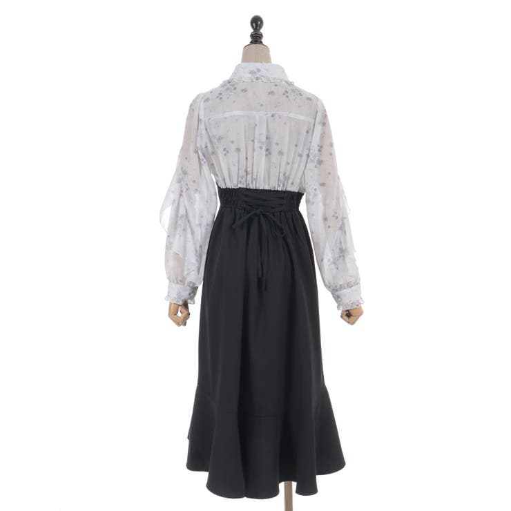 ハイウエストドッキングワンピース | axes femme | 詳細画像19 