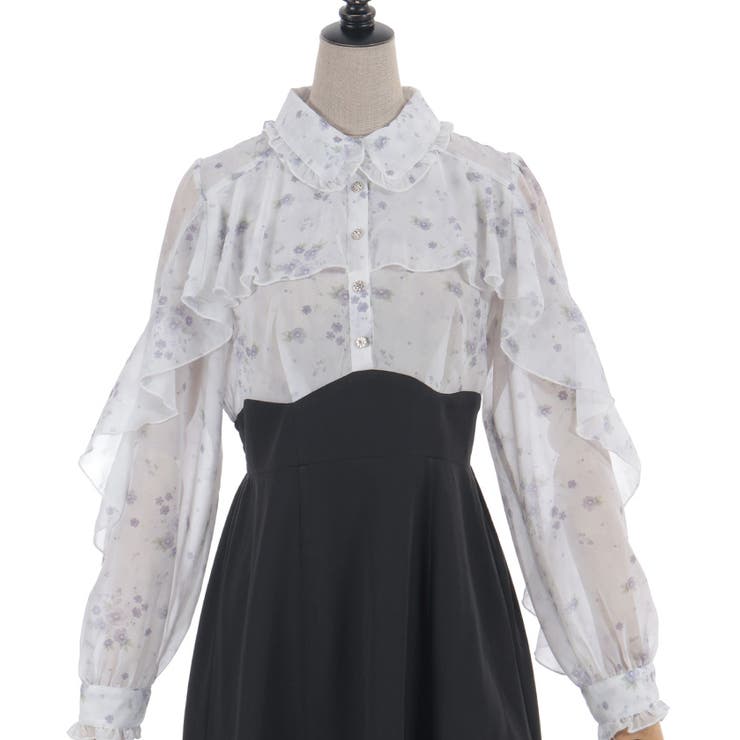 ハイウエストドッキングワンピース | axes femme | 詳細画像20 