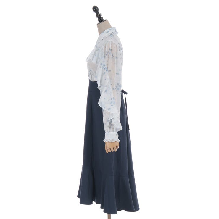 ハイウエストドッキングワンピース | axes femme | 詳細画像23 