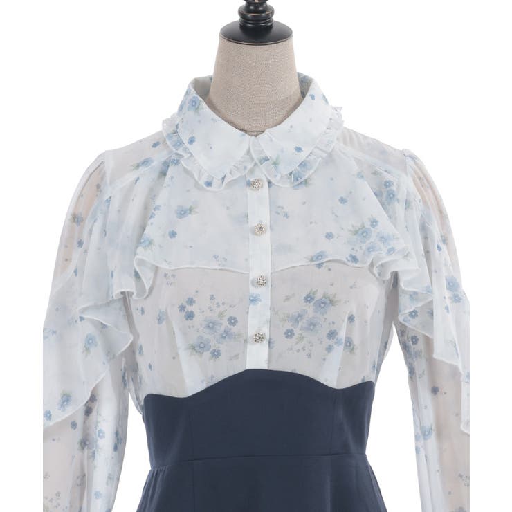 ハイウエストドッキングワンピース | axes femme | 詳細画像25 