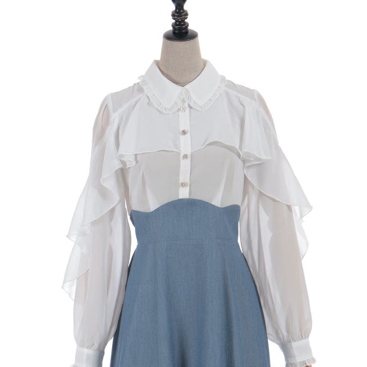 ハイウエストドッキングワンピース | axes femme | 詳細画像29 