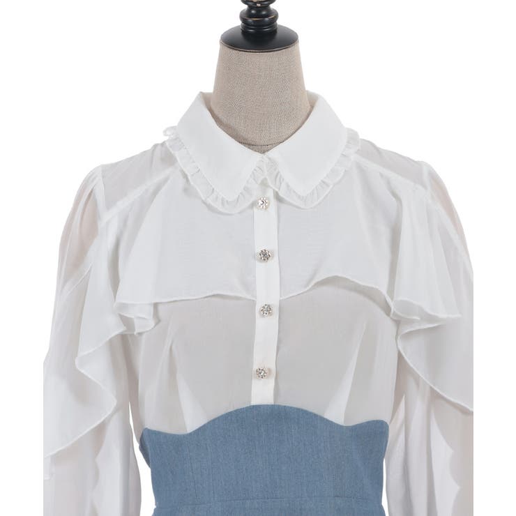 ハイウエストドッキングワンピース | axes femme | 詳細画像31 