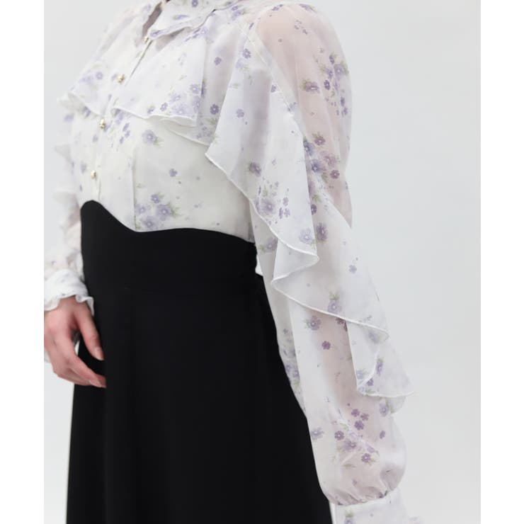 ハイウエストドッキングワンピース | axes femme | 詳細画像8 