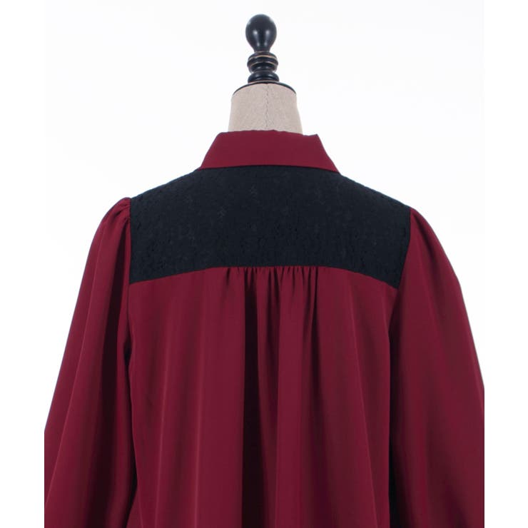 レースデザインチュニック[品番：IGAW0002828]｜axes femme