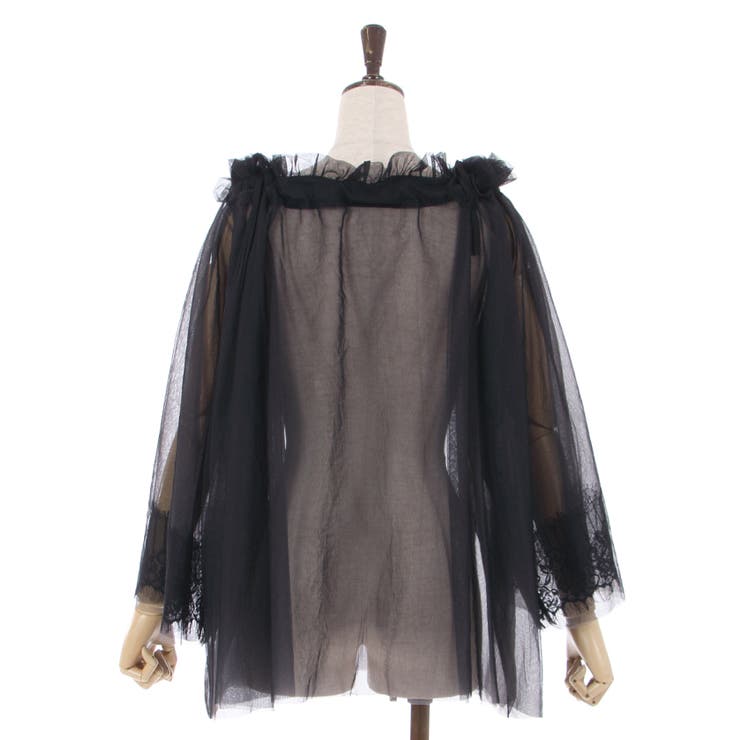 4wayチュールチュニック[品番：IGAW0003378]｜axes femme