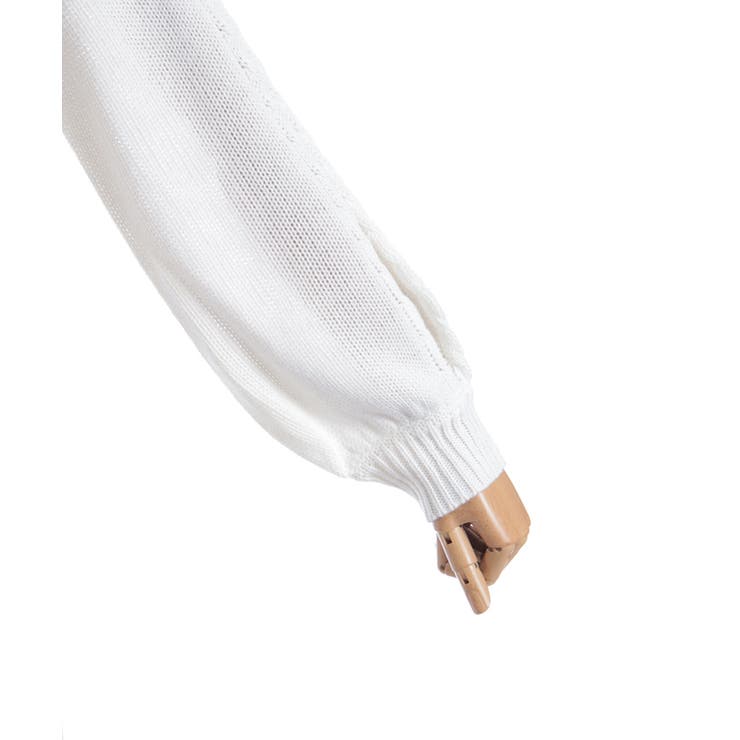 レースアップニットチュニック | axes femme | 詳細画像17 