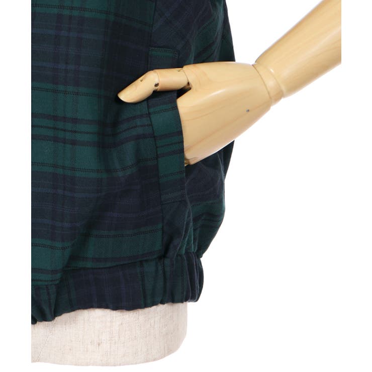 axes femme Chalmiereタータンチェックジャケット（グリーン） タータンチェックジャケット【二次予約】 | Chalmiere | axes femme