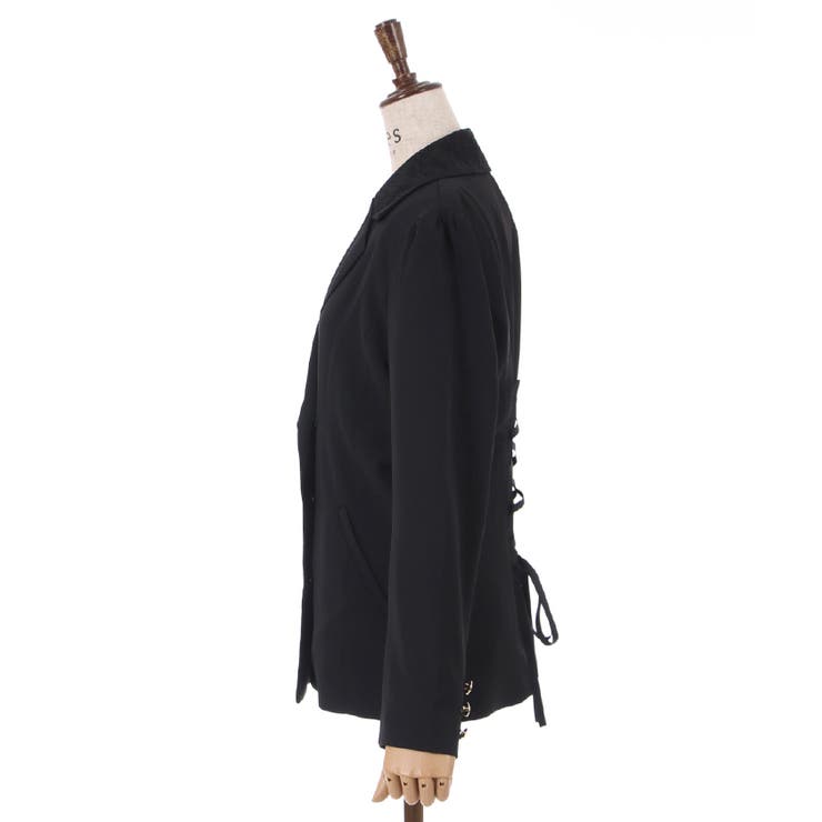 後ろレースアップジャケット[品番：IGAW0003395]｜axes femme