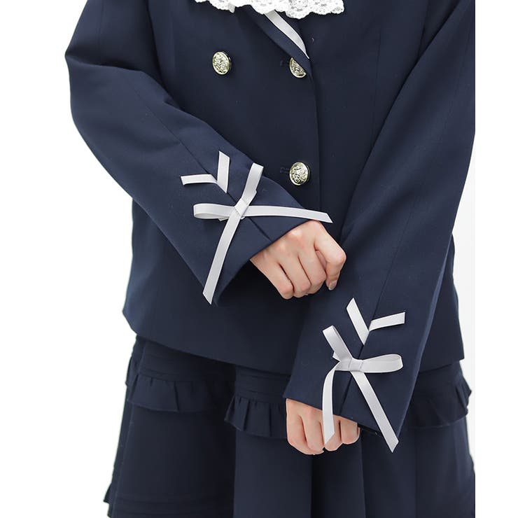 Ｗ釦セーラージャケット | axes femme | 詳細画像13 