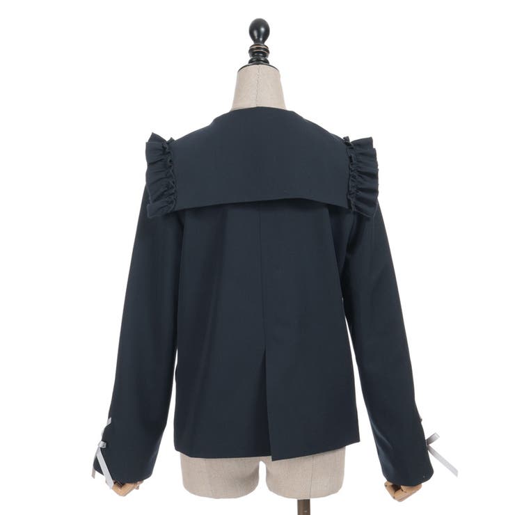 Ｗ釦セーラージャケット | axes femme | 詳細画像25 