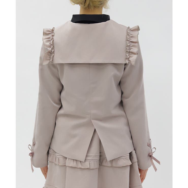 Ｗ釦セーラージャケット | axes femme | 詳細画像4 