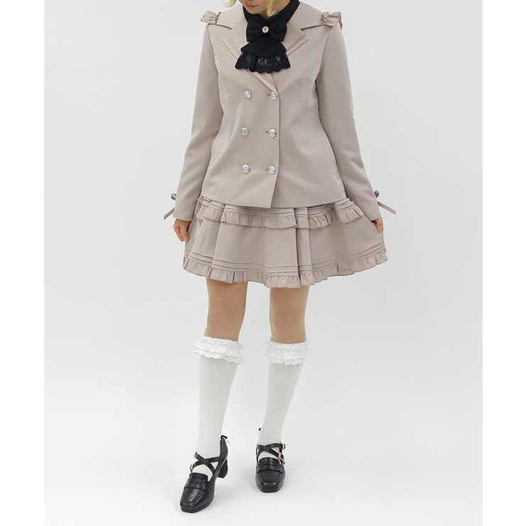 Ｗ釦セーラージャケット | axes femme | 詳細画像6 