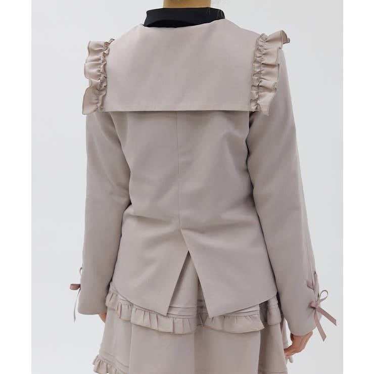 Ｗ釦セーラージャケット | axes femme | 詳細画像7 