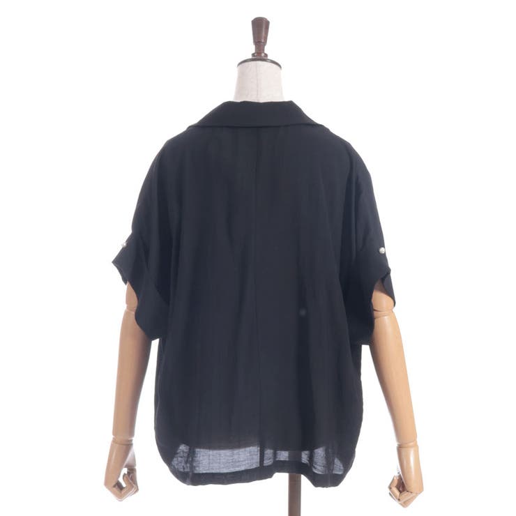 レースポケット半袖ジャケット | axes femme | 詳細画像13 